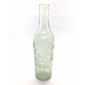 RARE!! Ziman Bros. Pretoria Glass Bottle Vintage/Antique London LOOK!!!